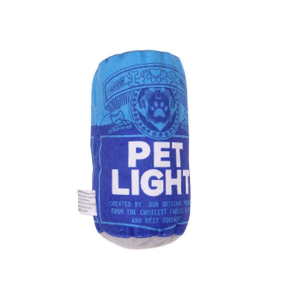 Bottle Shape Interactive Dog Toys Press To Sound Soft Chew Sound Dog Plush Pet Toy 10 Styles Bite-Resistant Squeaky Pet Supplies