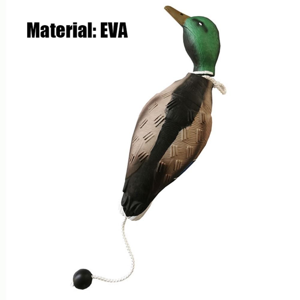 Mallard Duck Bite Resistant Decoy Dog Chew Toy Pet Hunting Decoy Toys Artificial Duck Bird Fetch Toy For Training Dogs Dog Training Toys