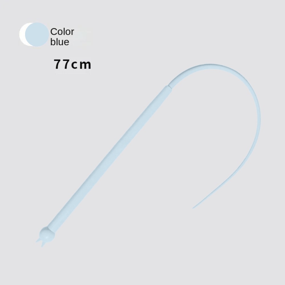 Simulated Mouse Tail Cat Toy Cat Teaser Funny Stick Silicone Long Tail Pet Interactive Toys for Cats Kitten Hunting Pet Products
