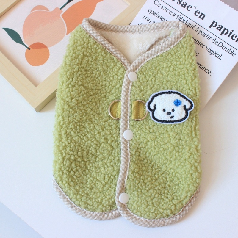 Stylish Soft Winter Dog Clothes Thicken French Bulldog Style Dog Coat Comfortable Yorkie Style Dog Costume Small Medium Dogs