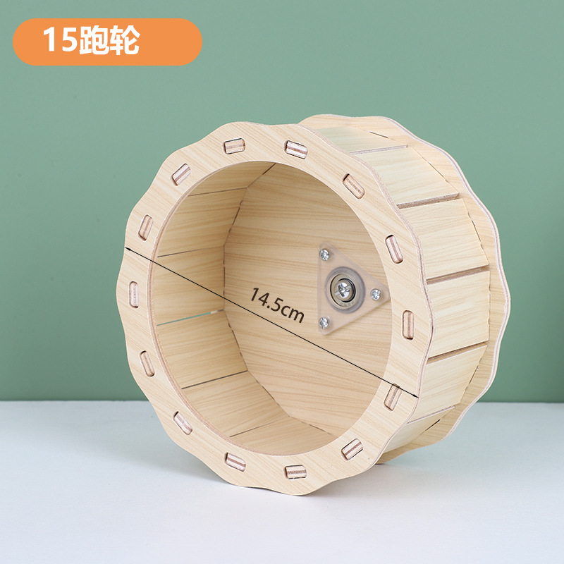 New Wooden Hamster Villa Chewable Easy to Install Platform House Durable Cage Accessories Hamster Climb Toy Pet Supplies