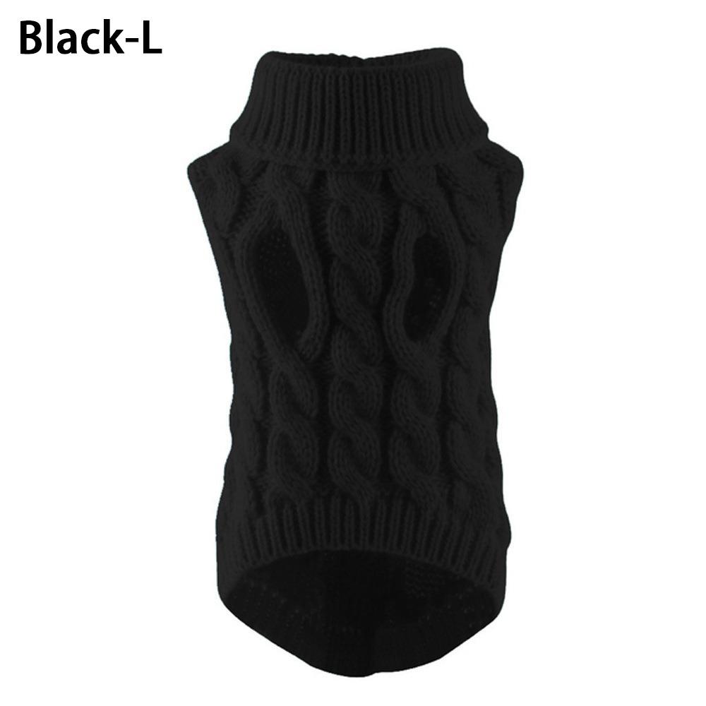 Dog Winter Clothes Knitted Pet Clothes For Small Medium Dogs Chihuahua Puppy Pet Sweater Yorkshire Pure Dog Sweater