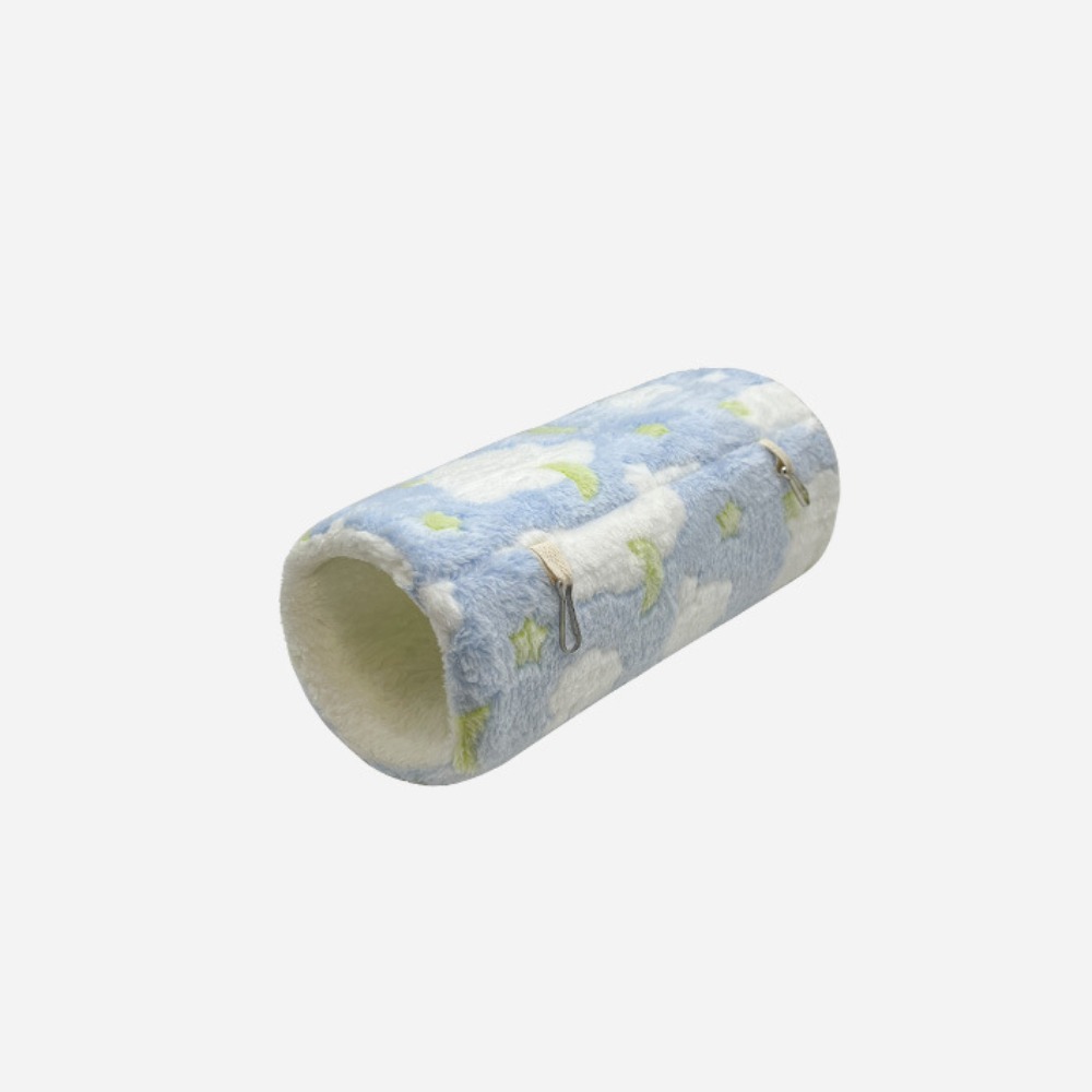 Cozy Soft Guinea Pig Tunnels Fleece Lined Interactive Squirrel Ferret Tunnels Washable Breathable Hamster Hideout Small Pets