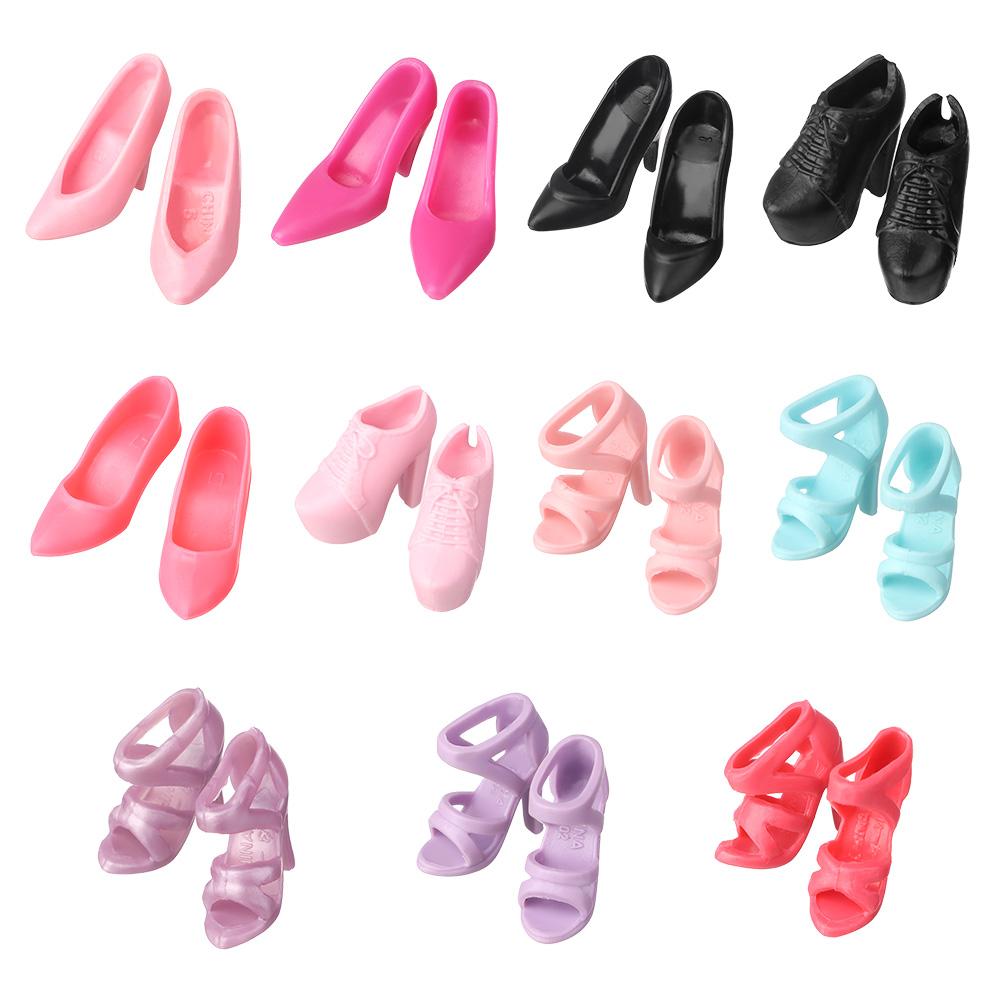 Scarpe Per Bambole In Scala 1/6 - Stivali Alti In Vinile Nero Opaco Per Action Figure Da 12 Pollici, Accessori Collezionismo