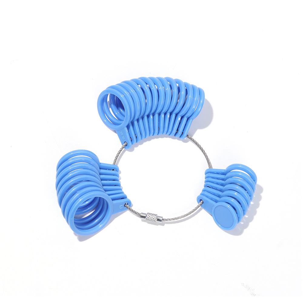 Portable Professional Ring Measuring Gauge Finger Ring Stick Standard Sizer UK/US Official For DIY Loop Jewelry Size Tool